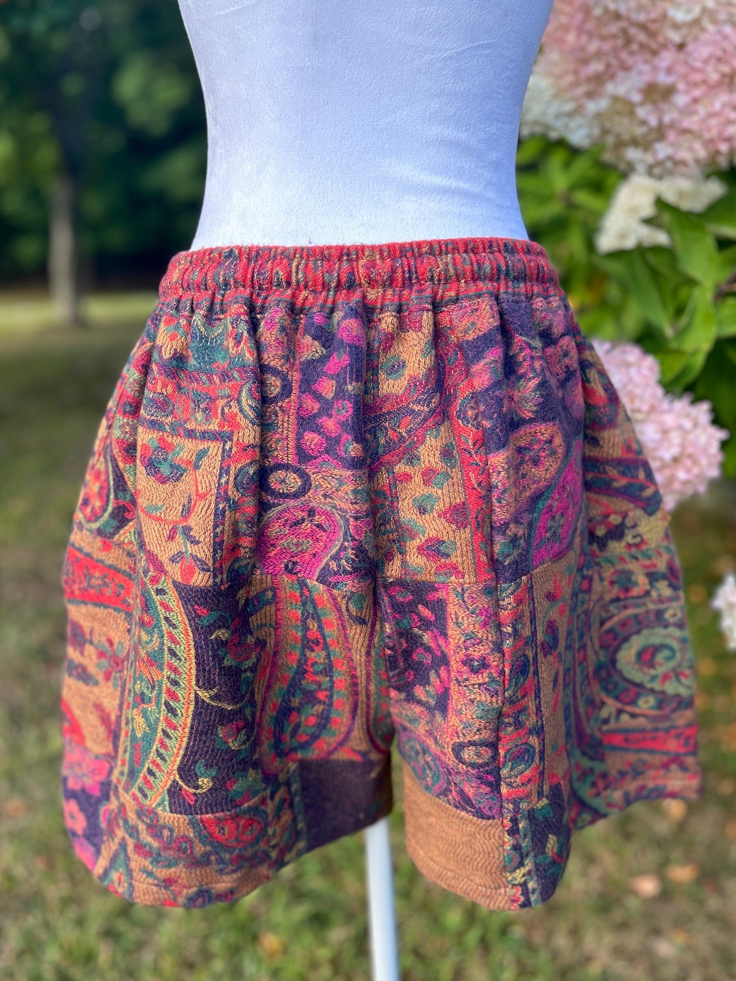 Patchwork Shorts