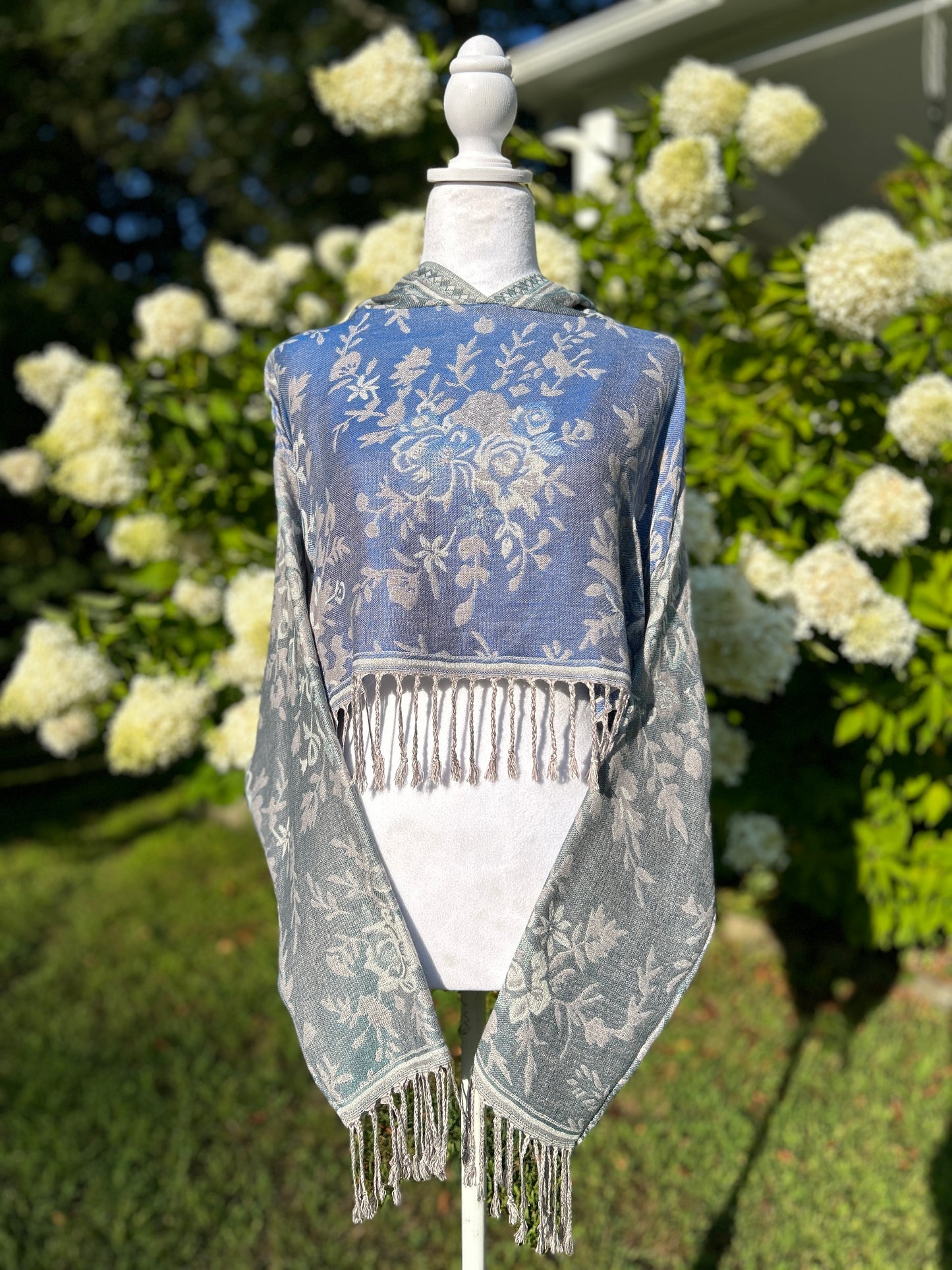 Cropped Pashmina Hoodie