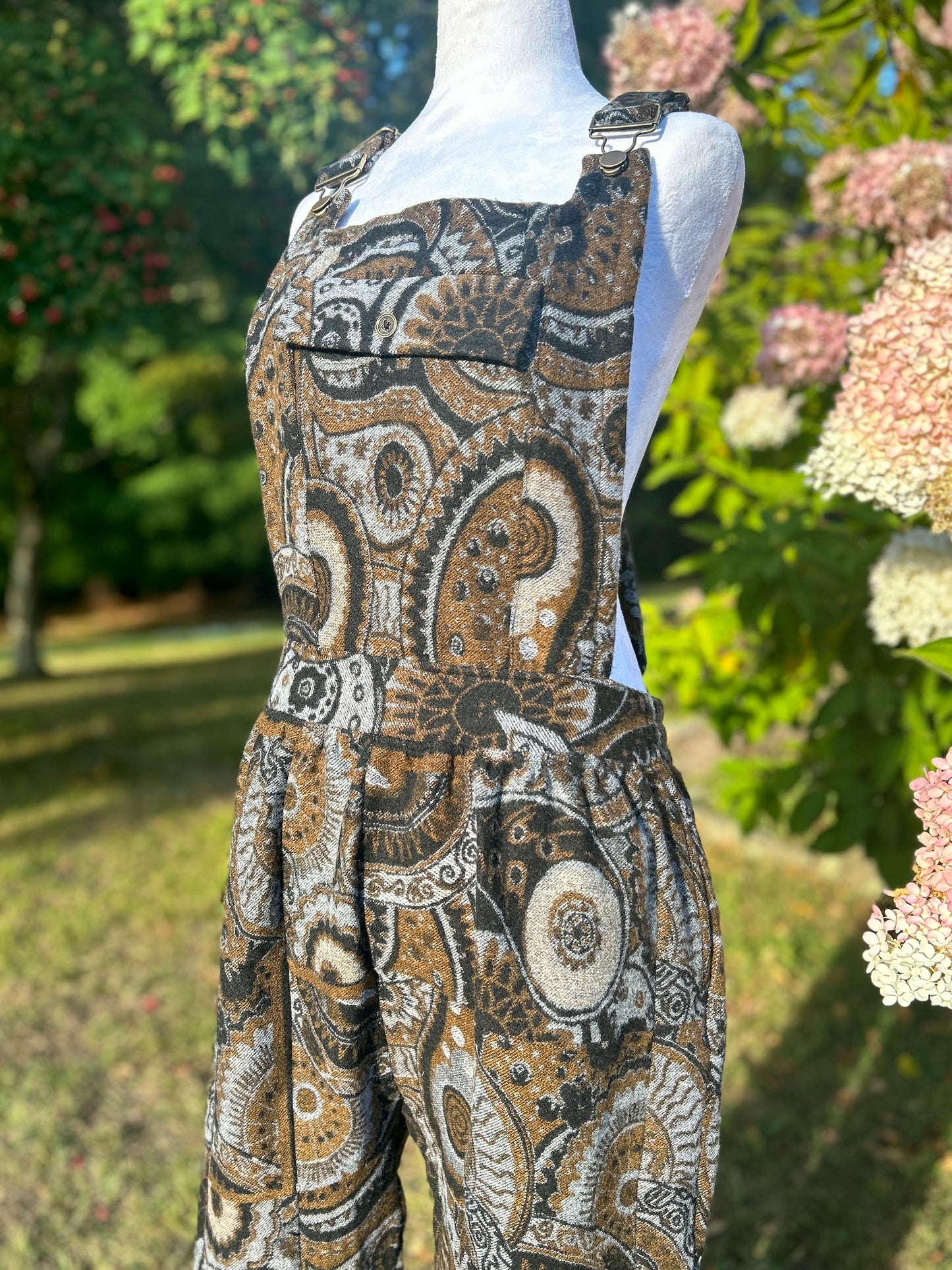 Patchwork Overalls