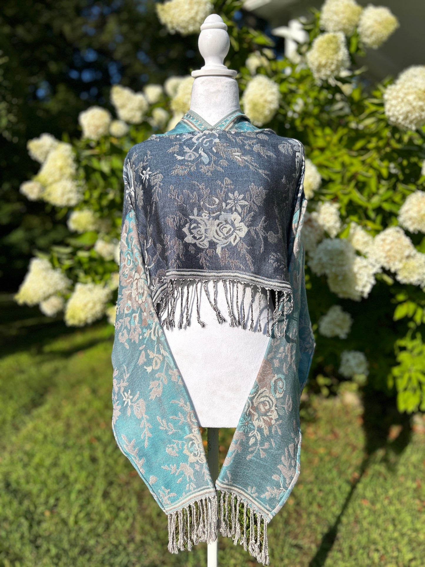 Cropped Pashmina Hoodie