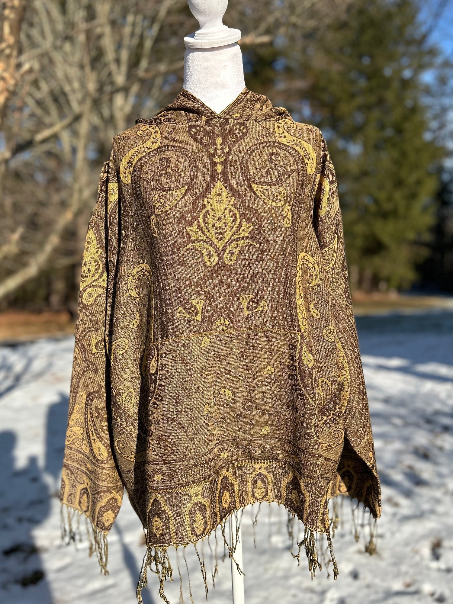 Full-Sized Pashmina Hoodies