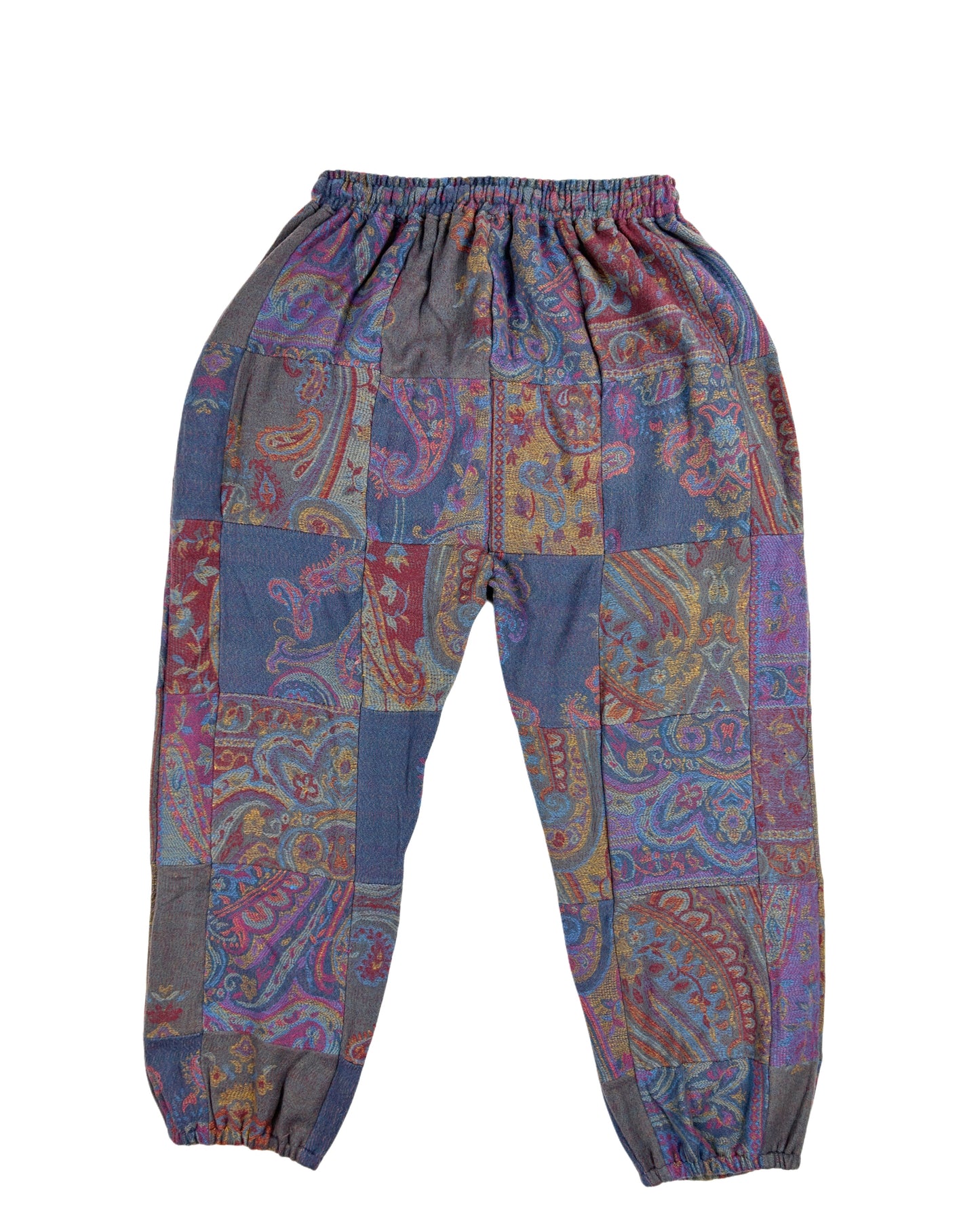 Patchwork Harem Pants