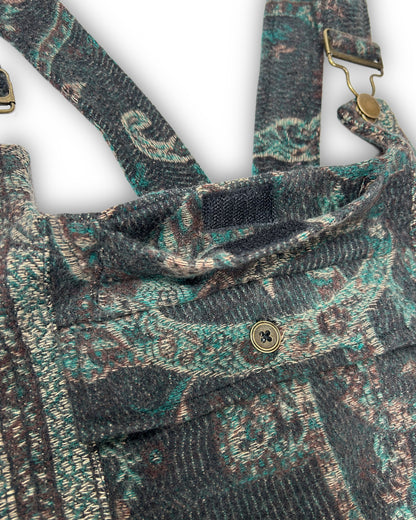 Patchwork Overalls