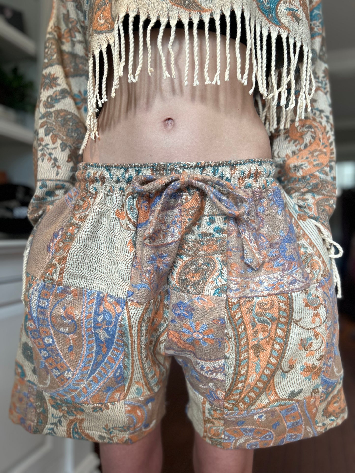 Patchwork Shorts