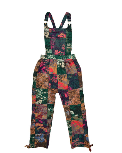 Patchwork Overalls