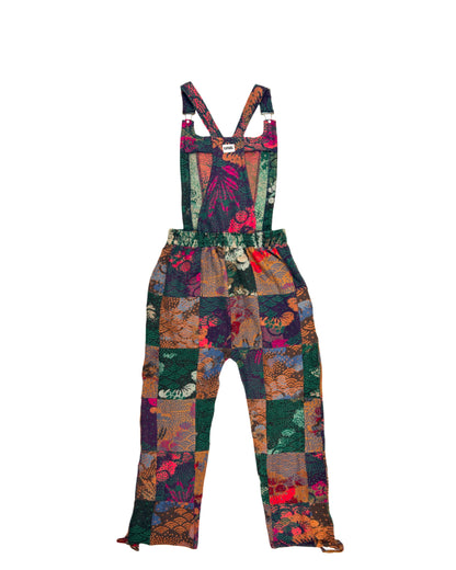 Patchwork Overalls