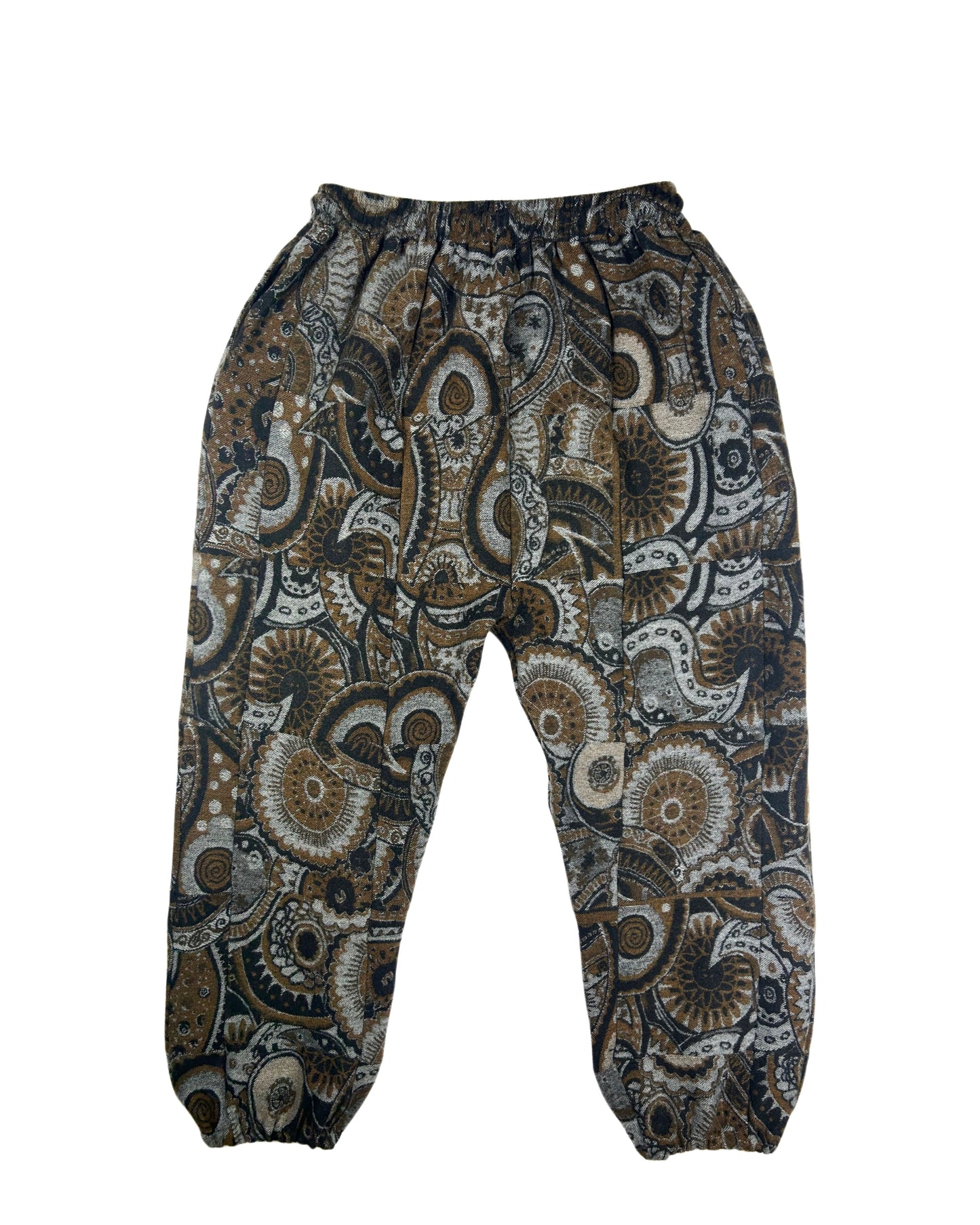 Patchwork Harem Pants