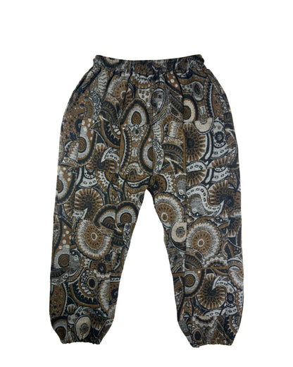 Patchwork Harem Pants
