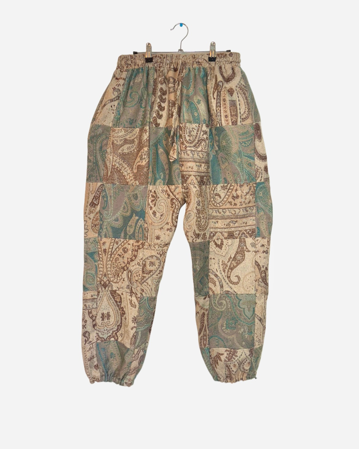 Patchwork Harem Pants