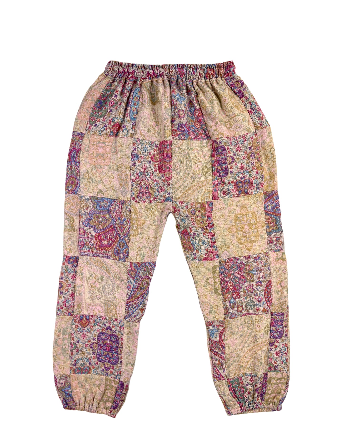 Patchwork Harem Pants