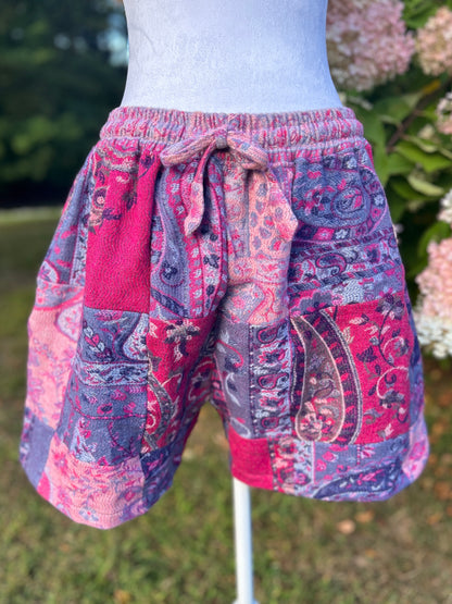 Patchwork Shorts