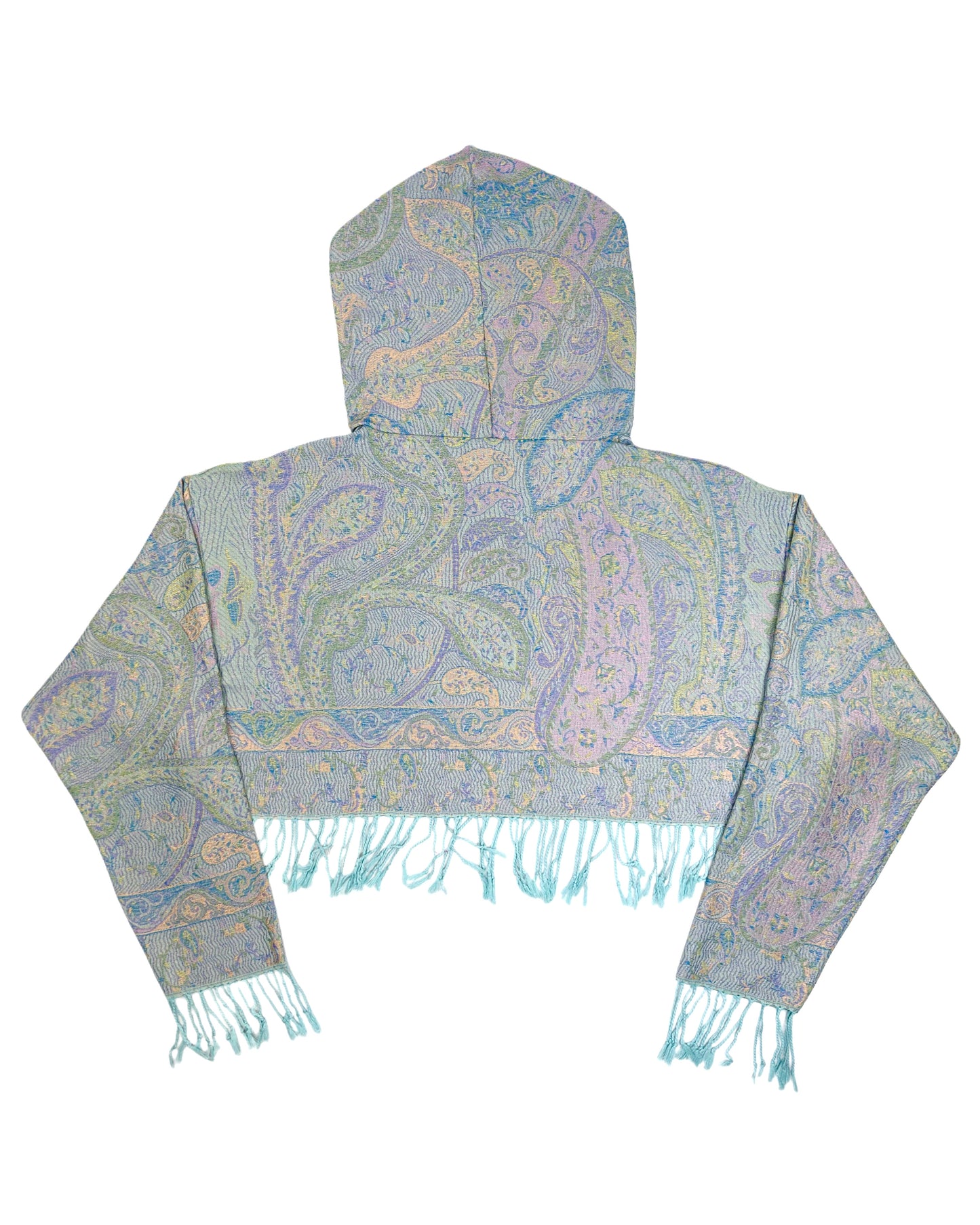 Cropped Pashmina Hoodie