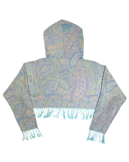Cropped Pashmina Hoodie