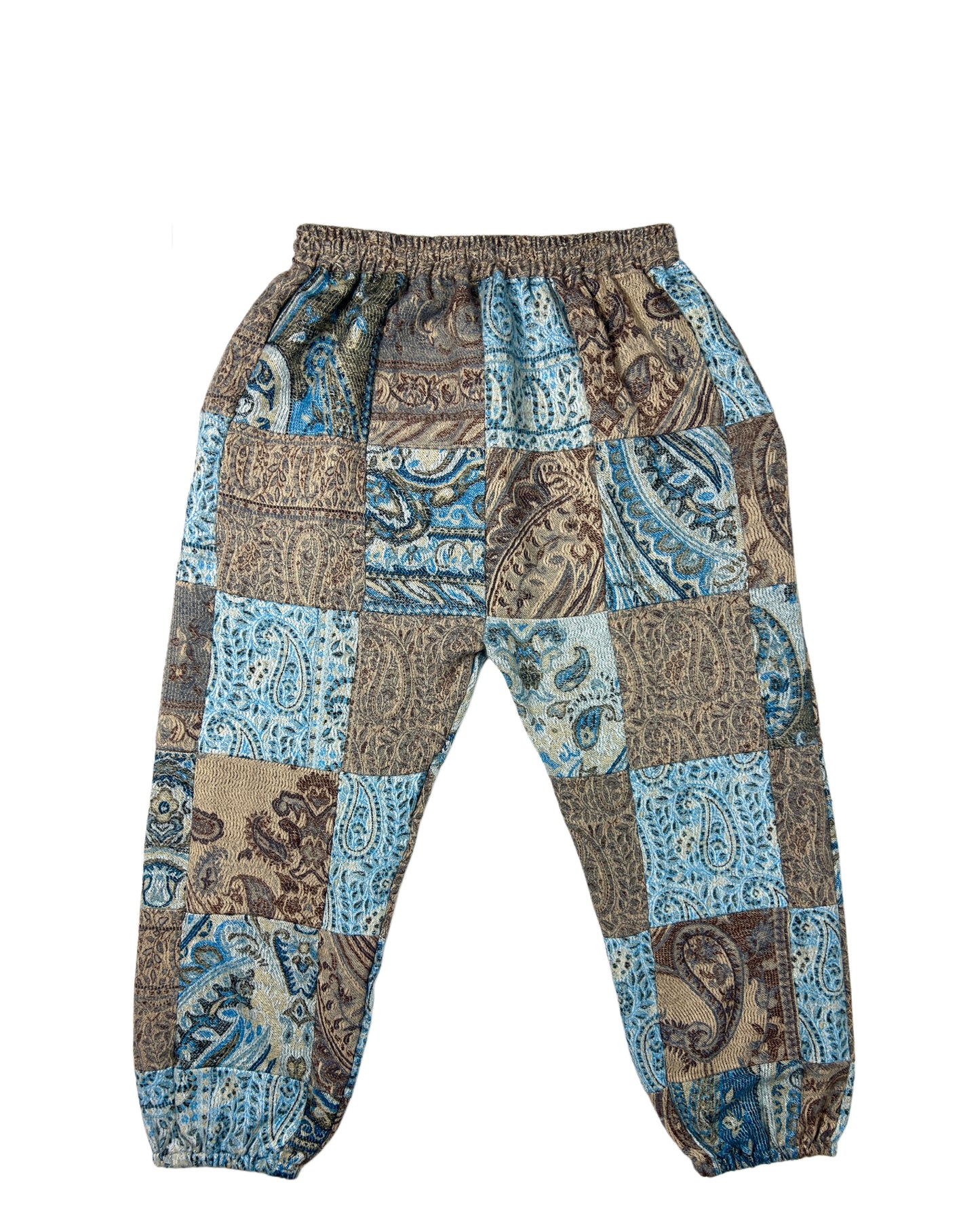 Patchwork Harem Pants