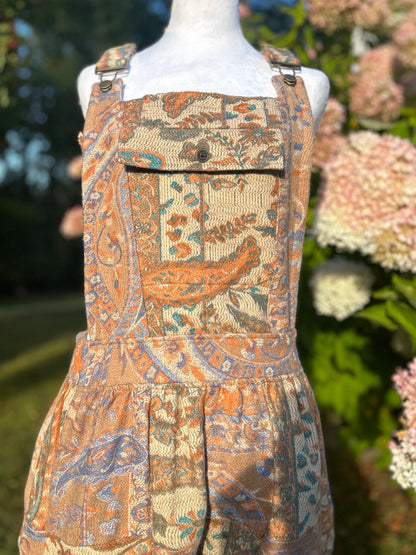 Patchwork Overalls
