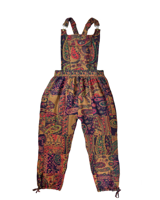 Patchwork Overalls