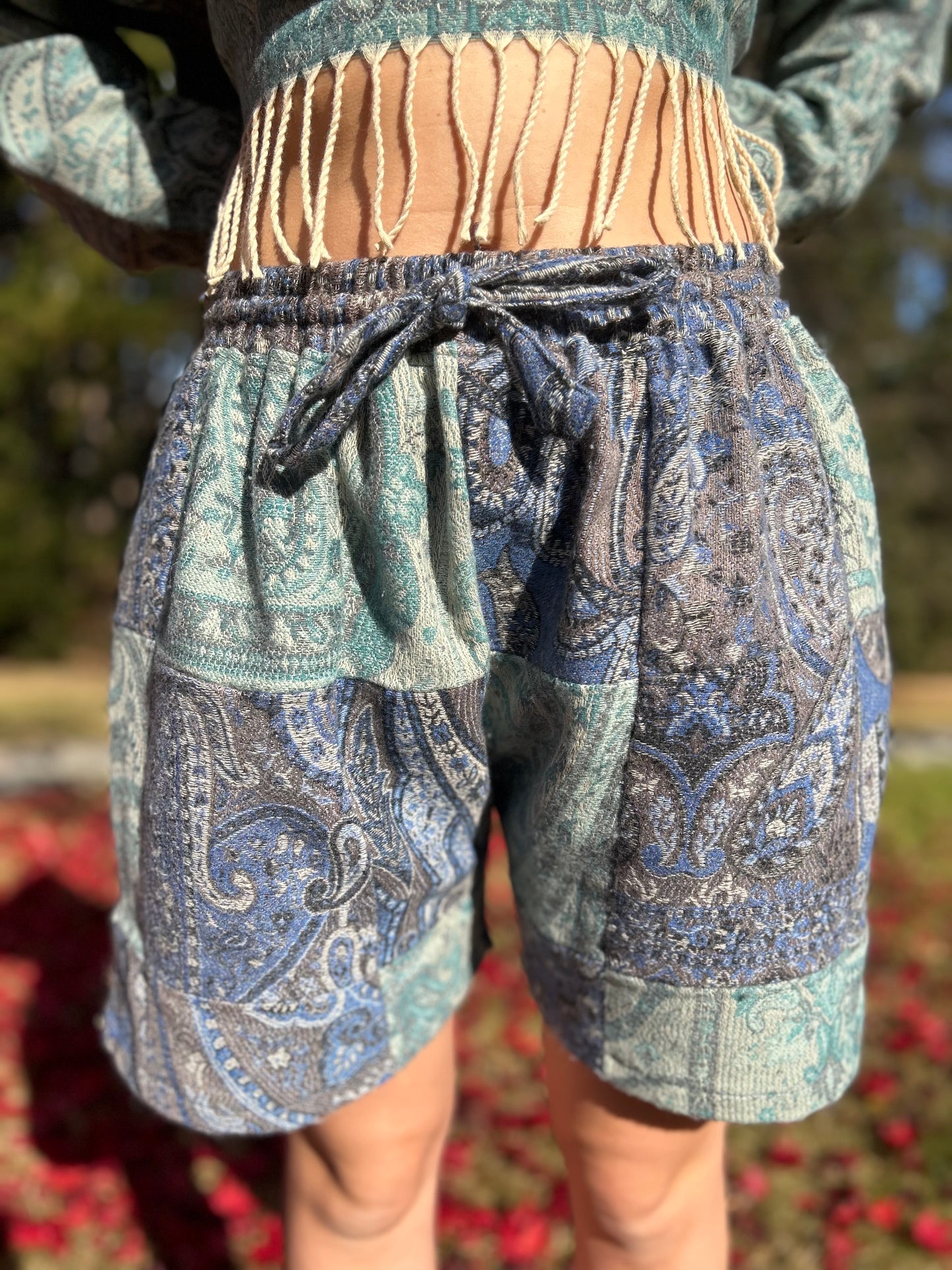 Patchwork Shorts