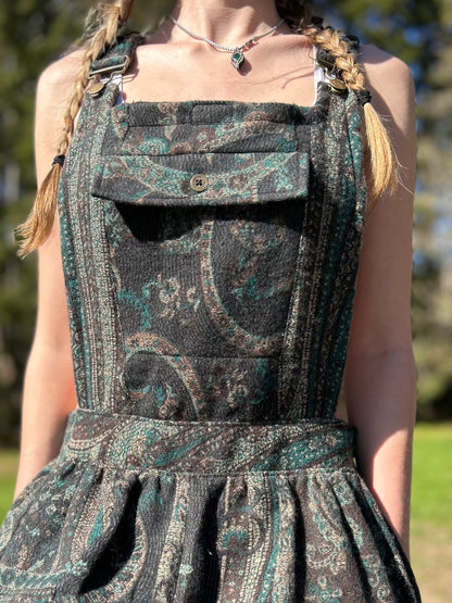 Patchwork Overalls