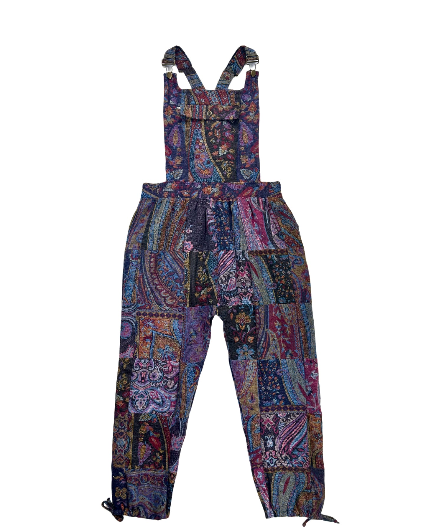 Patchwork Overalls