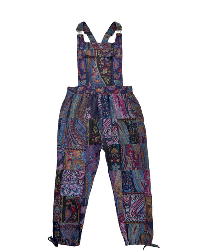 Patchwork Overalls