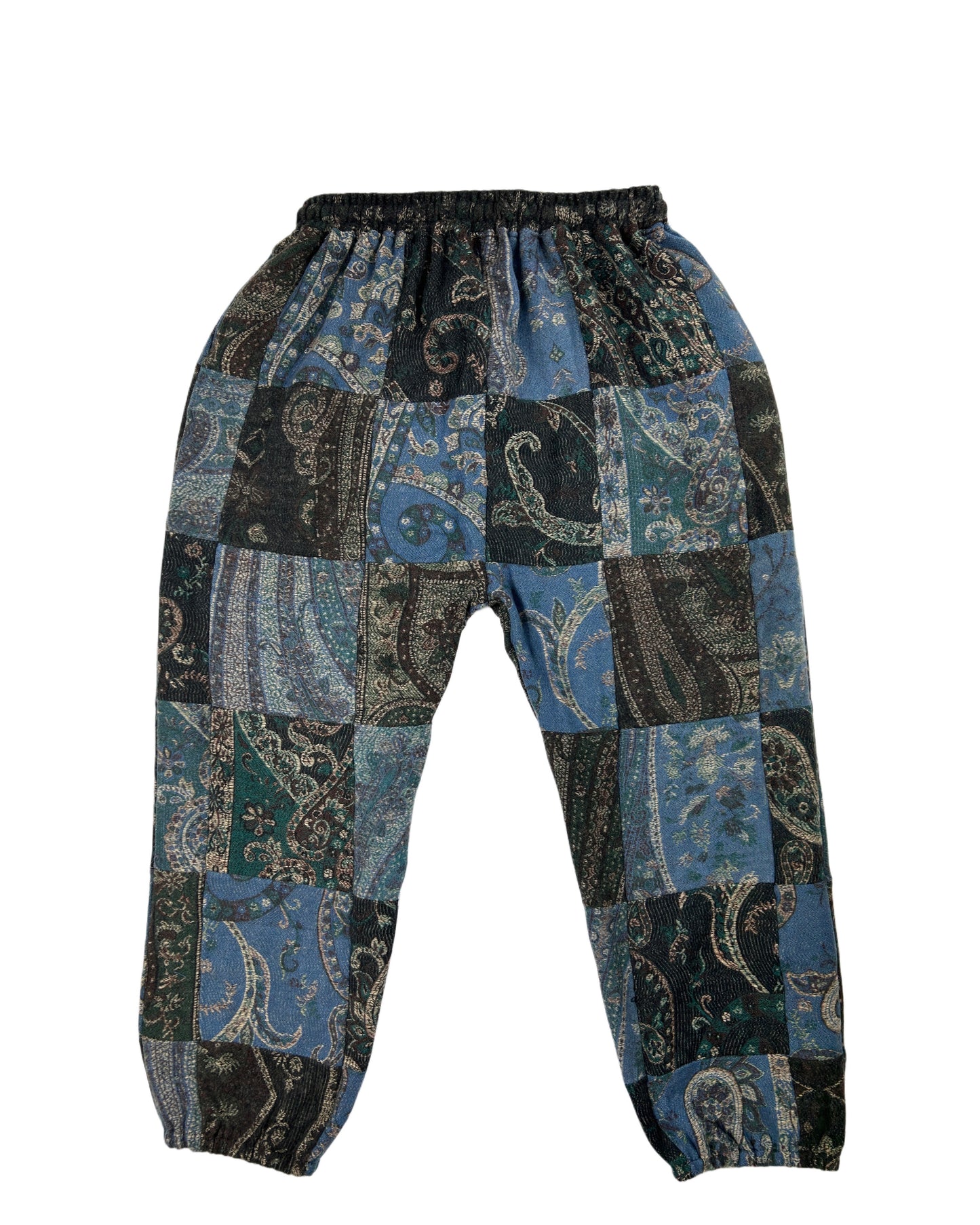 Patchwork Harem Pants