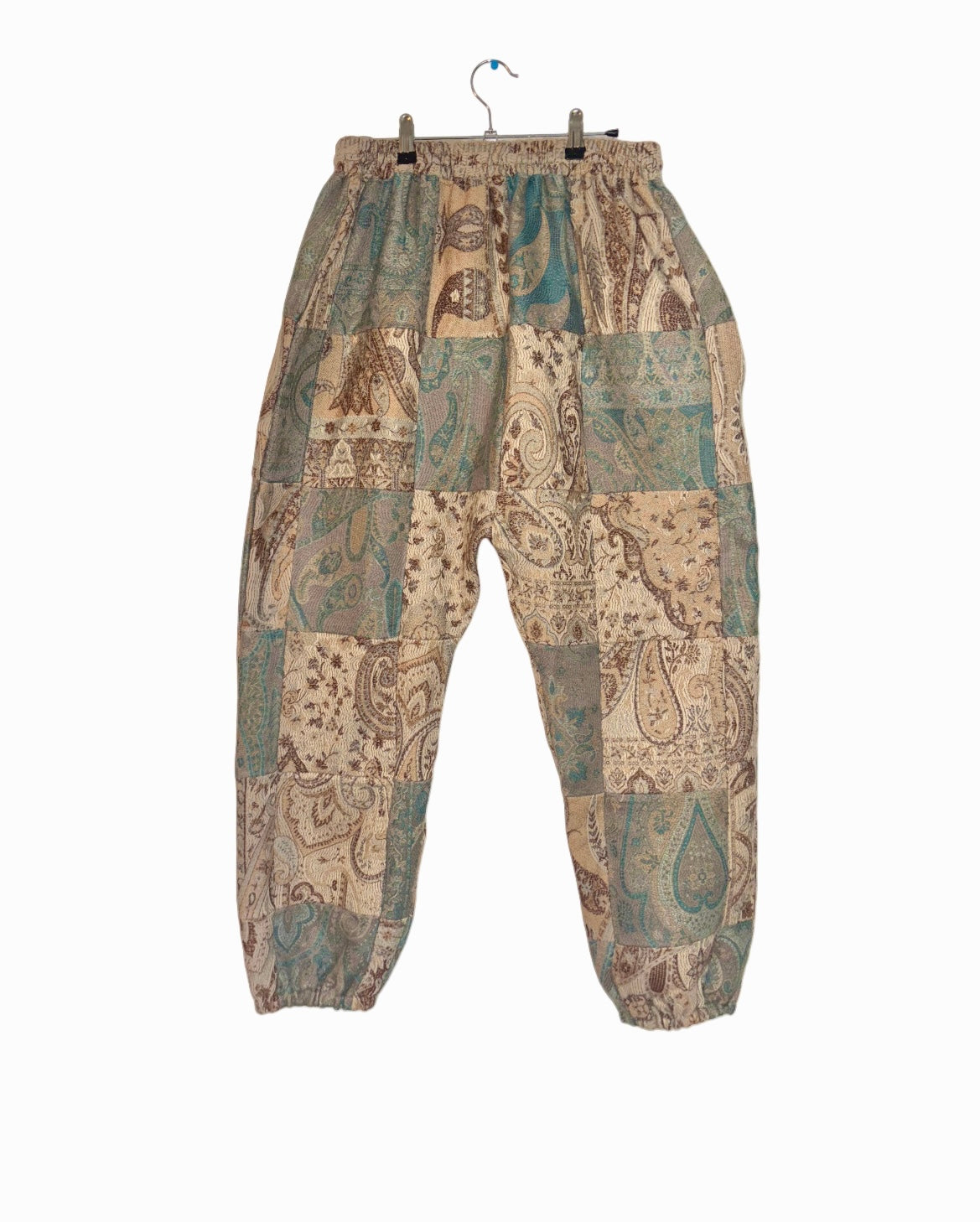 Patchwork Harem Pants