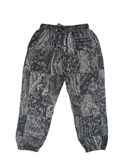 Patchwork Harem Pants