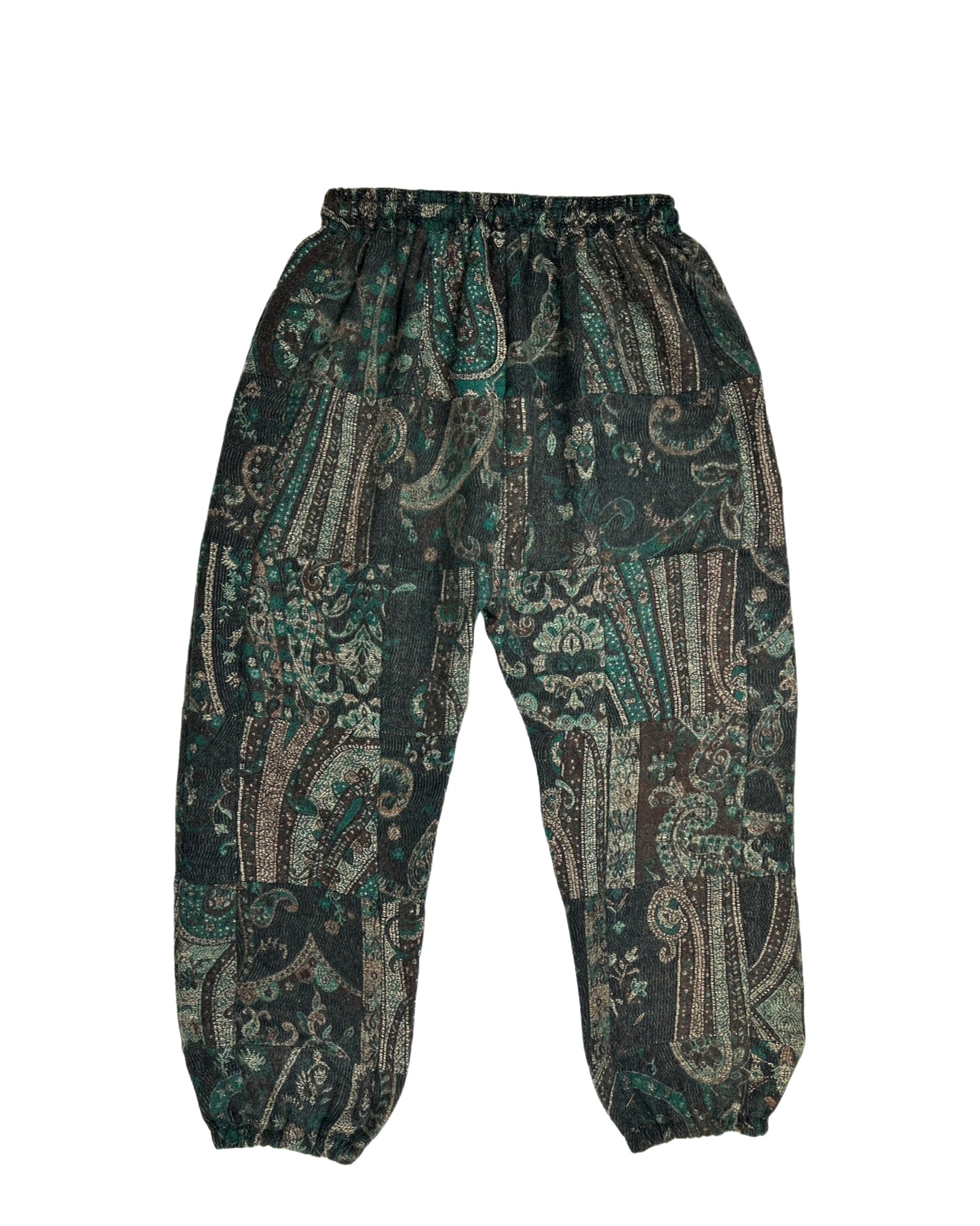 Patchwork Harem Pants