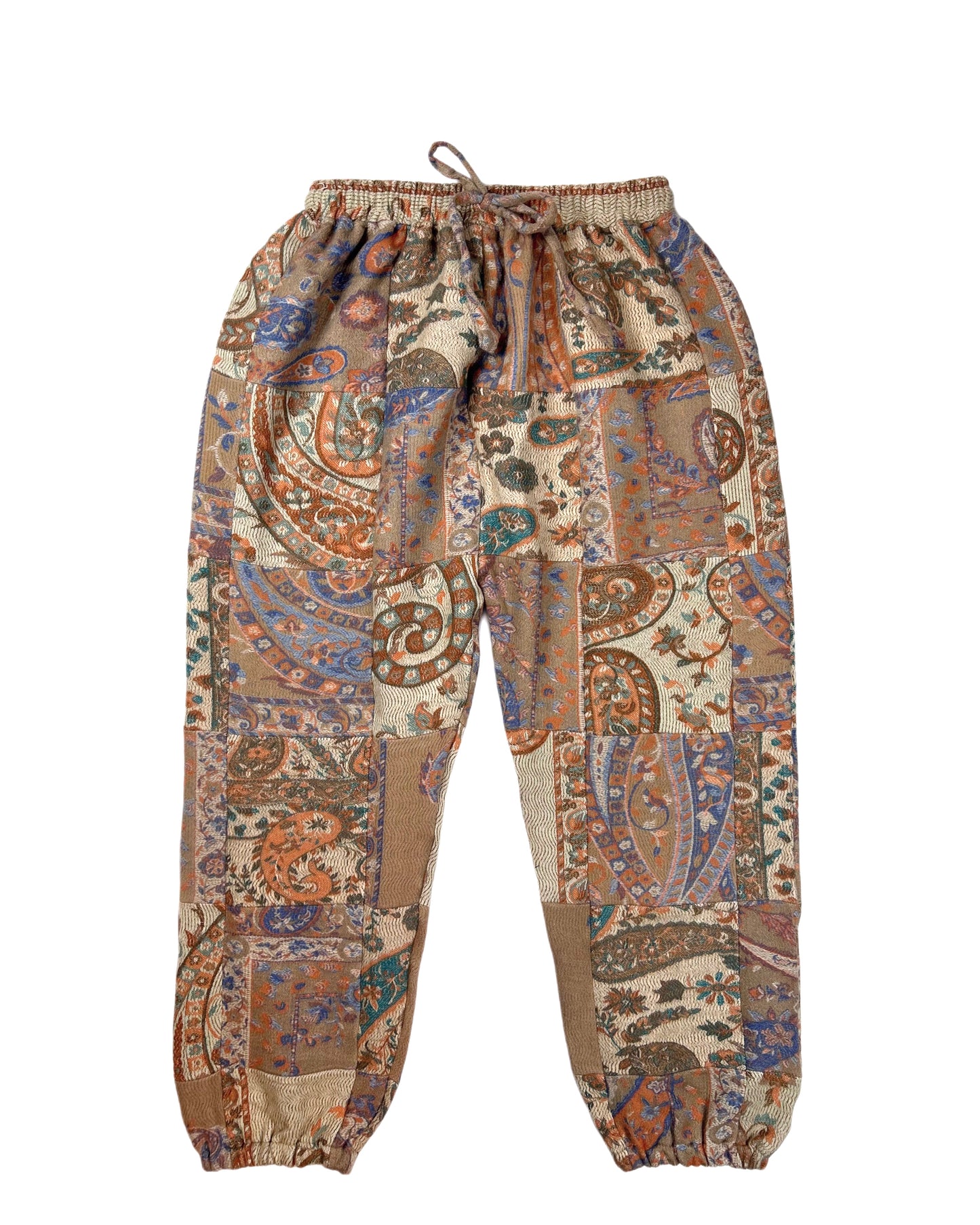 Patchwork Harem Pants