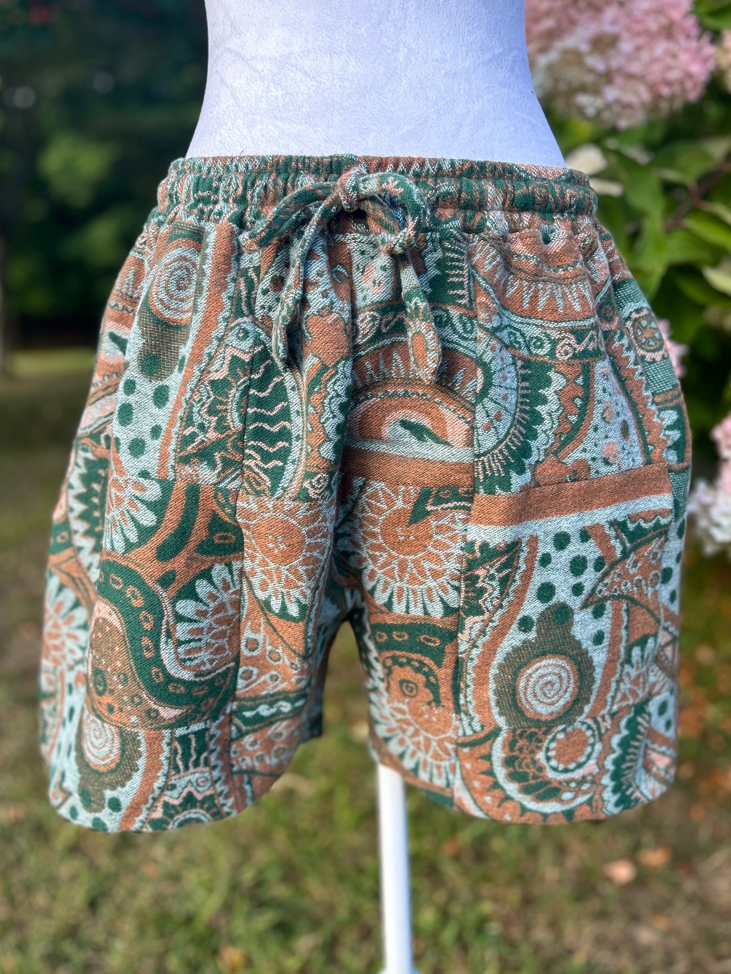 Patchwork Shorts