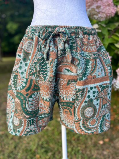 Patchwork Shorts