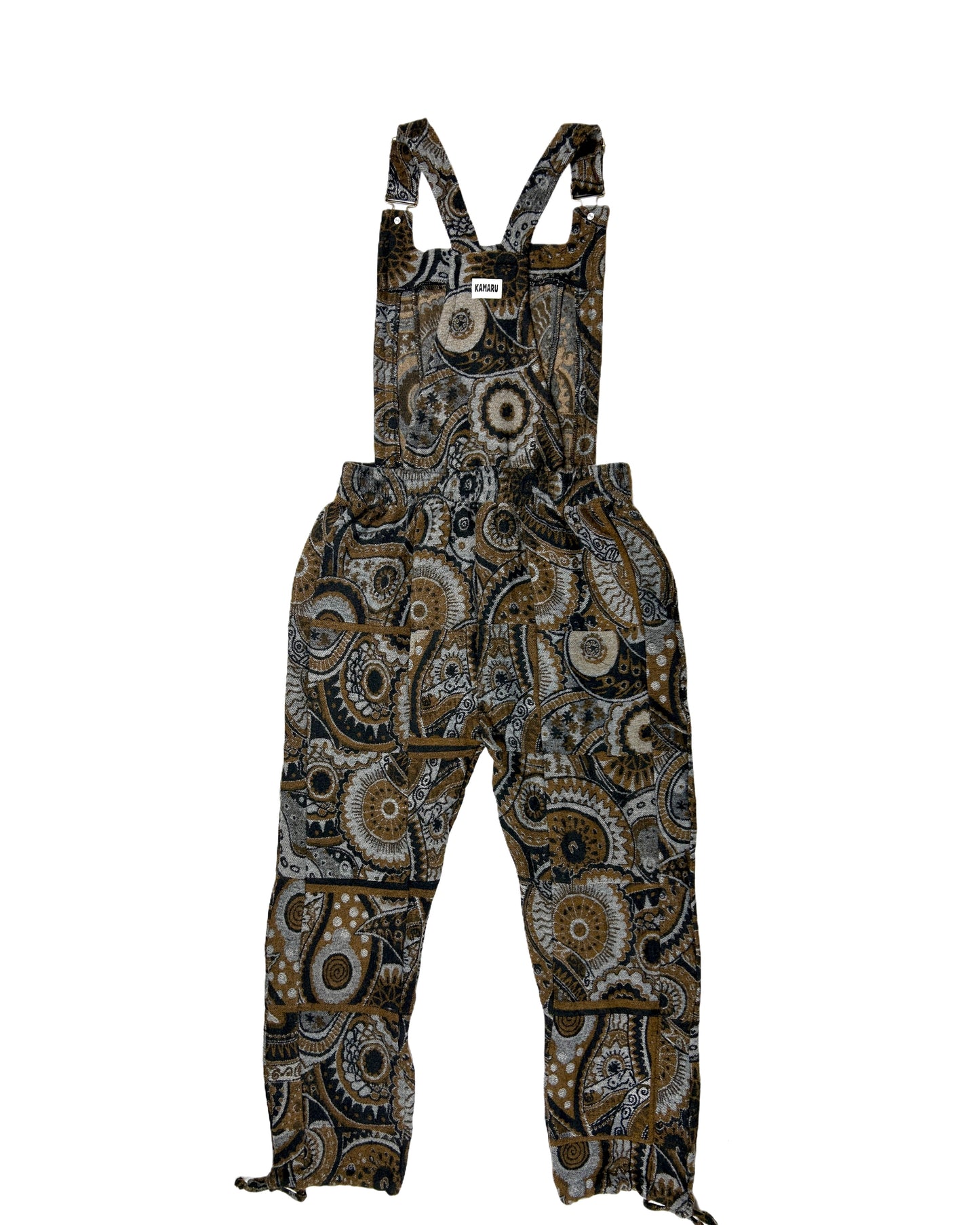 Patchwork Overalls