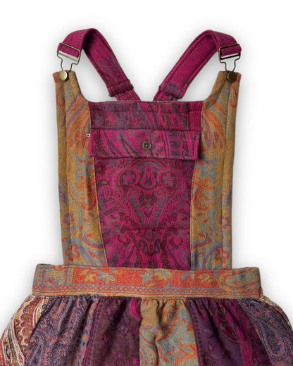Patchwork Overalls