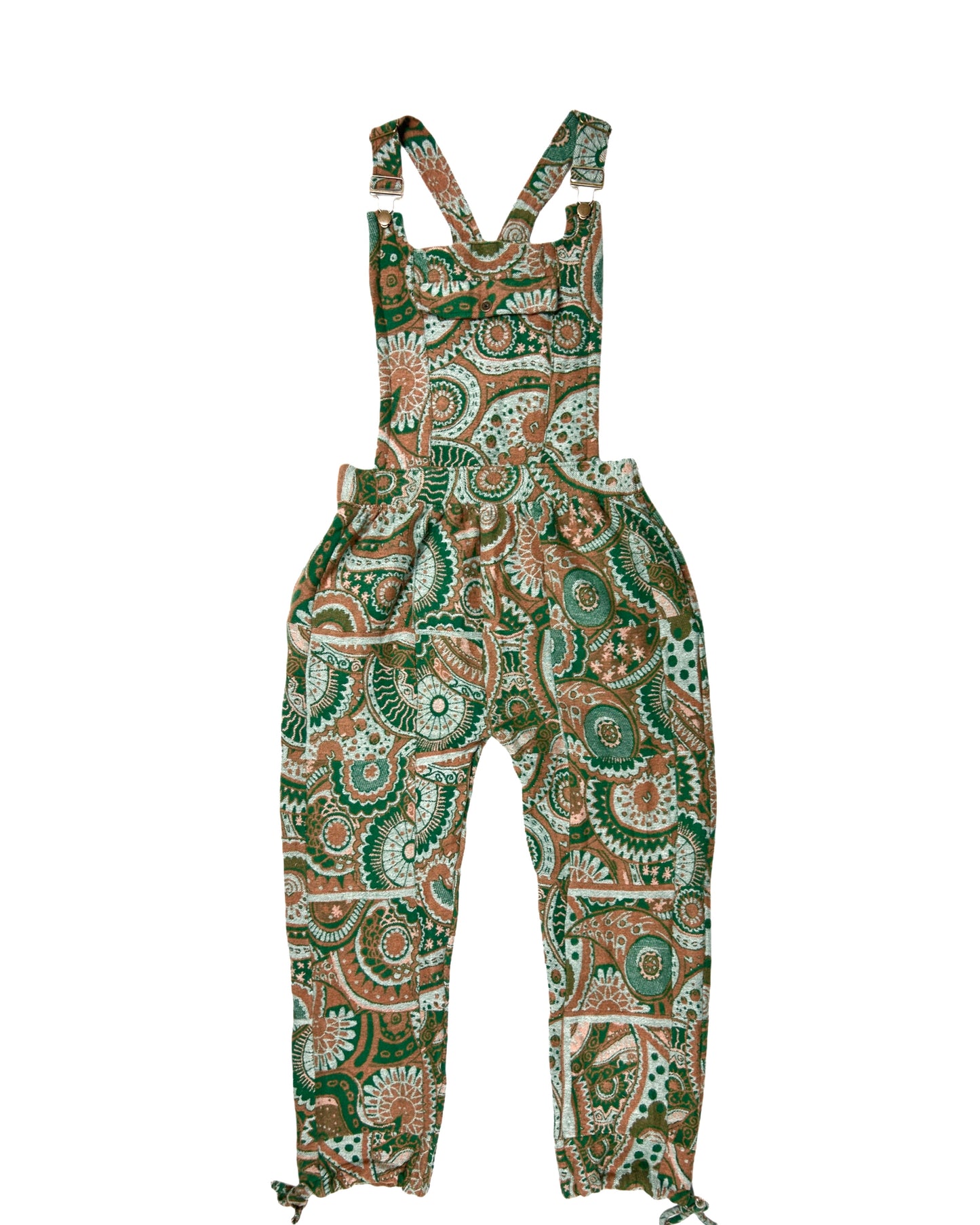 Patchwork Overalls