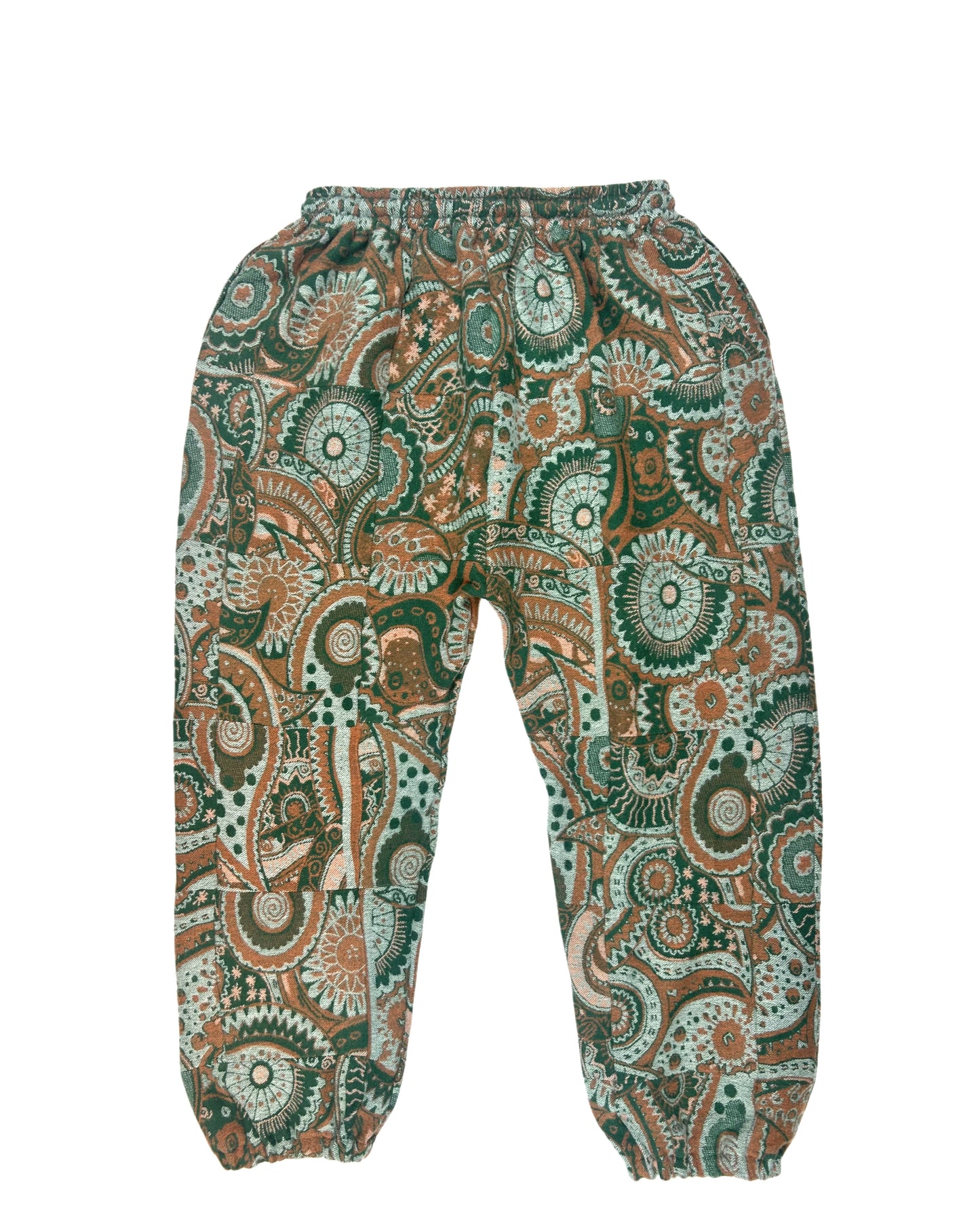 Patchwork Harem Pants