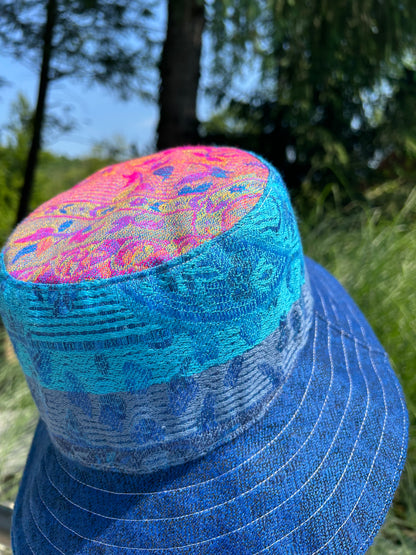 Handmade Pashmina Bucket Hat