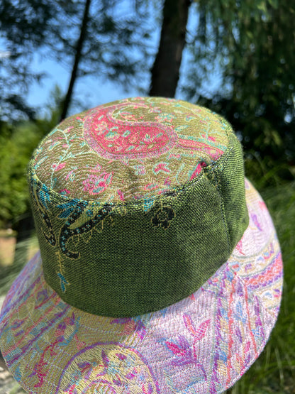 Handmade Pashmina Bucket Hat