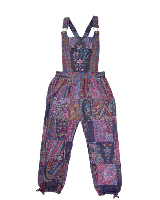 Patchwork Overalls