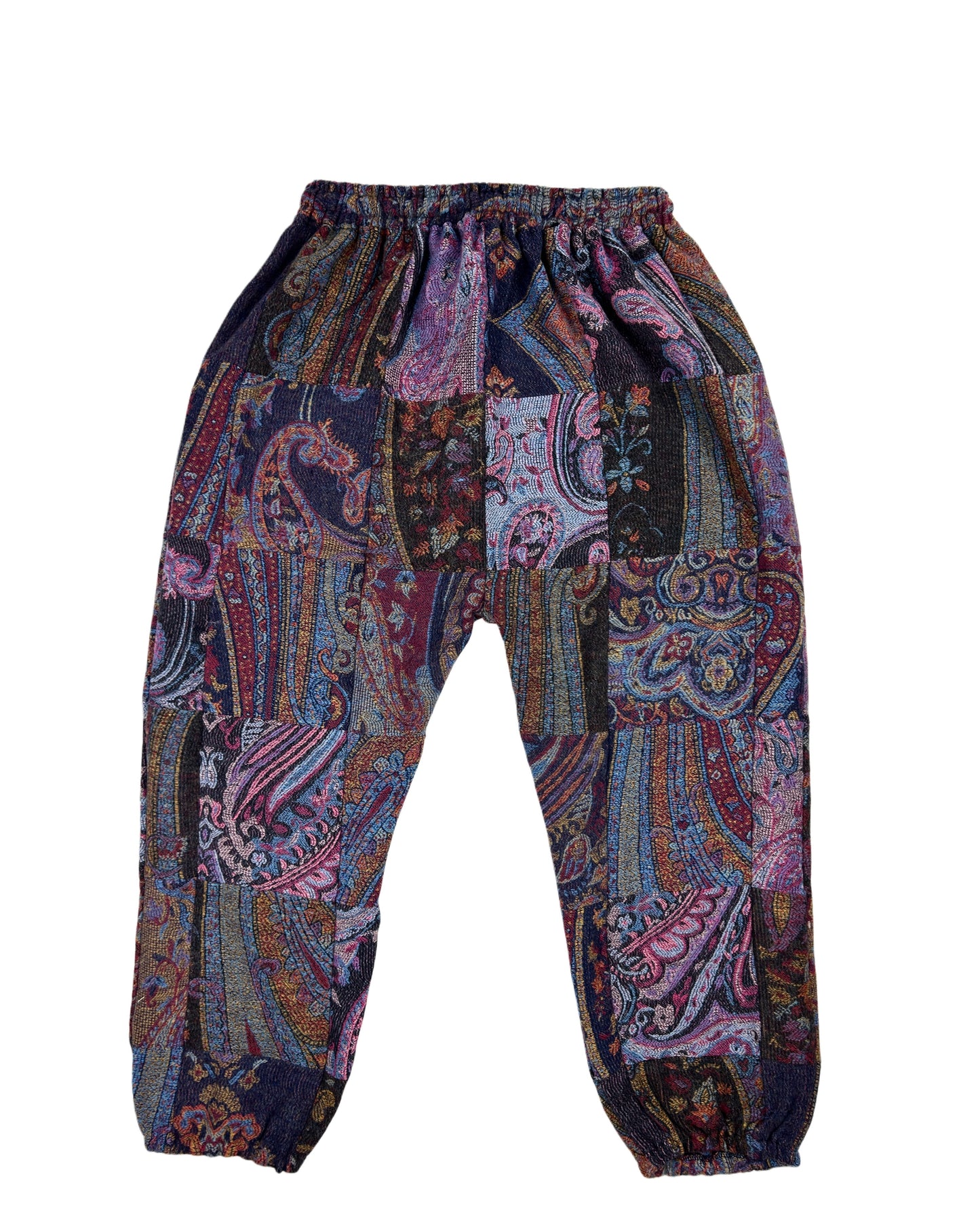 Patchwork Harem Pants