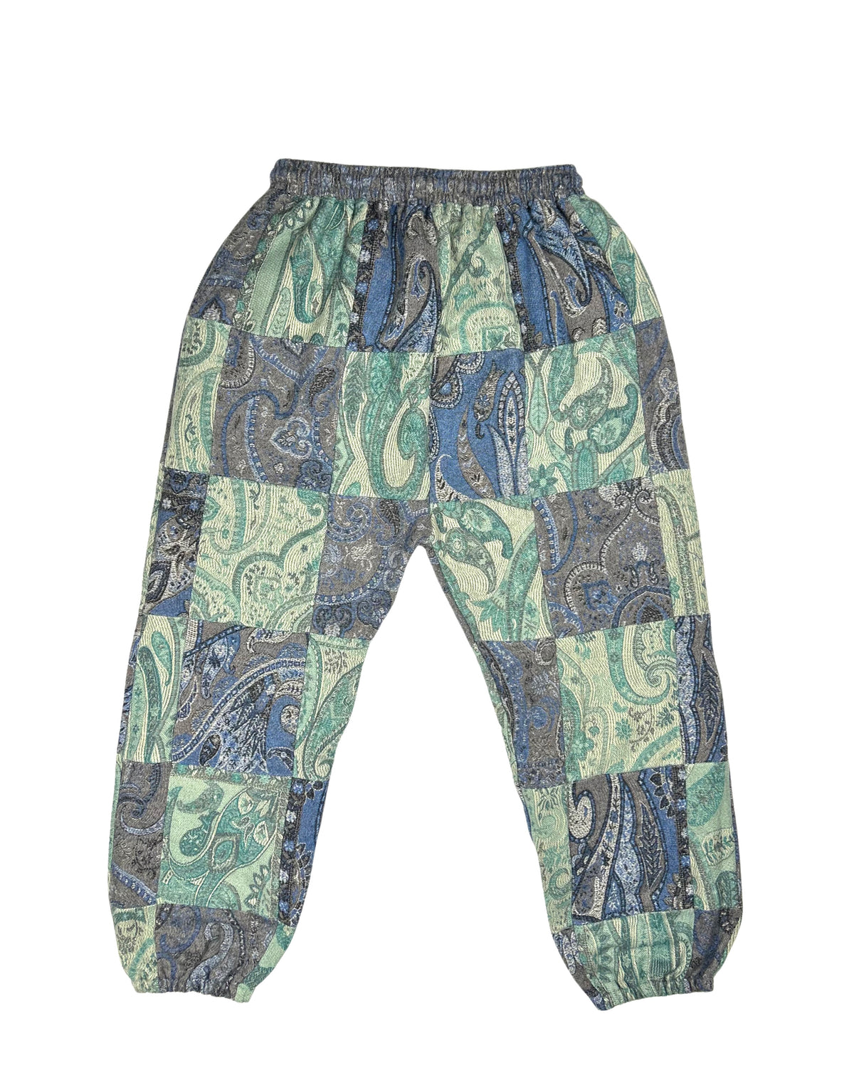 Patchwork Harem Pants