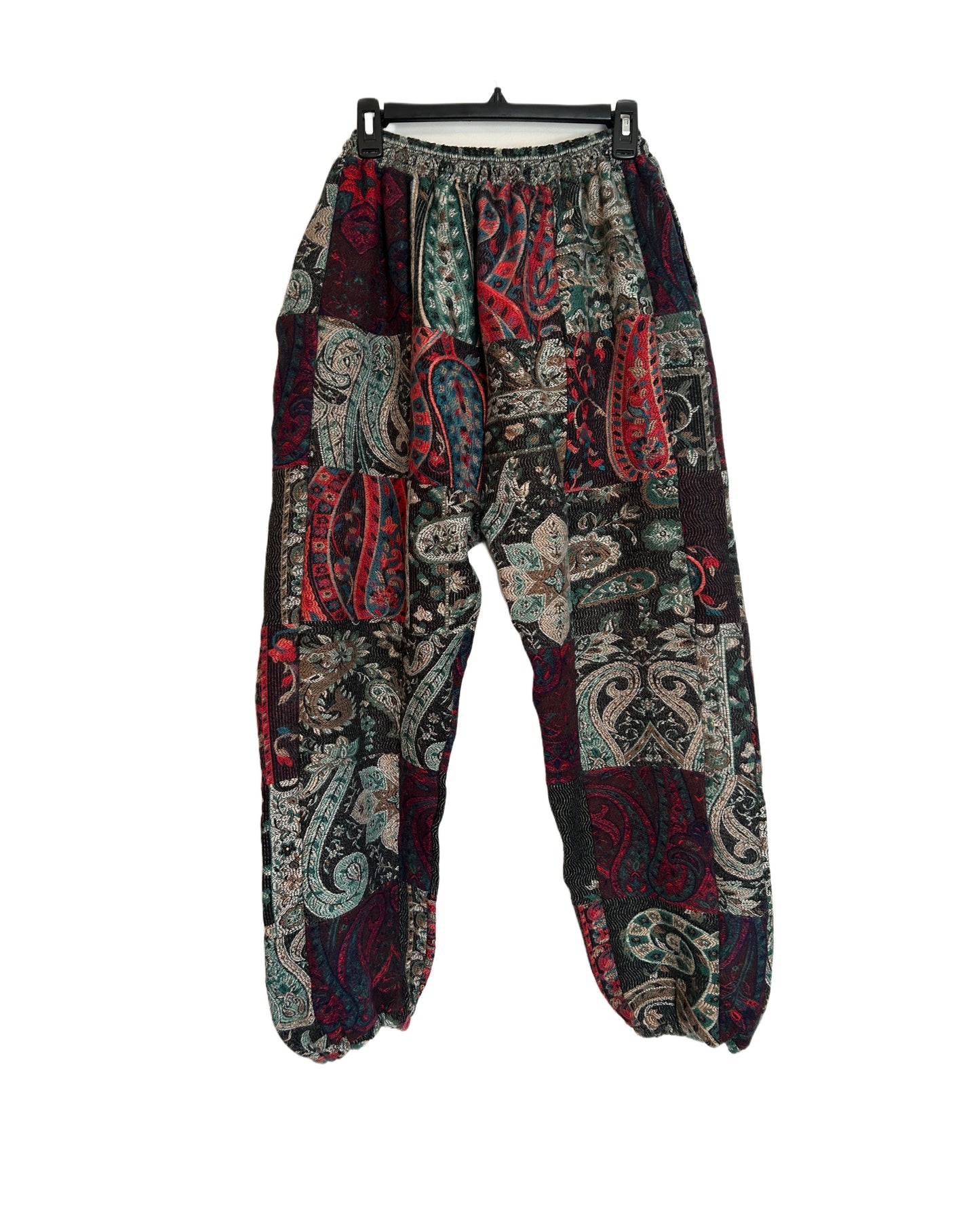 Patchwork Harem Pants