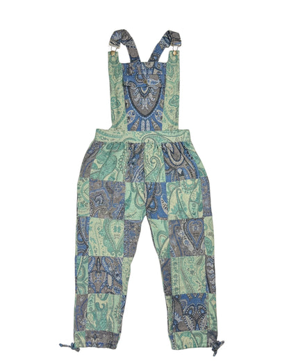 Patchwork Overalls