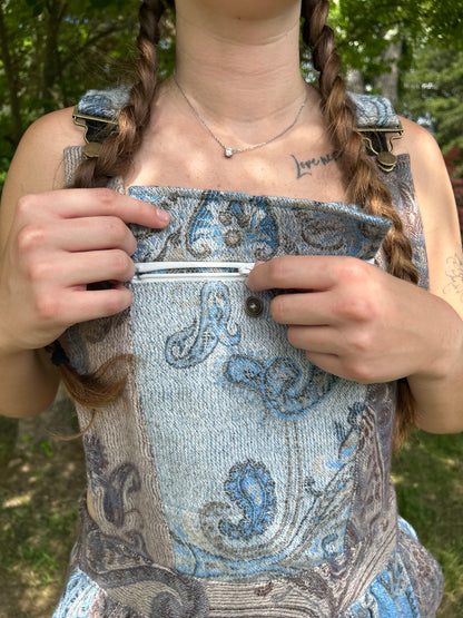 Patchwork Overalls