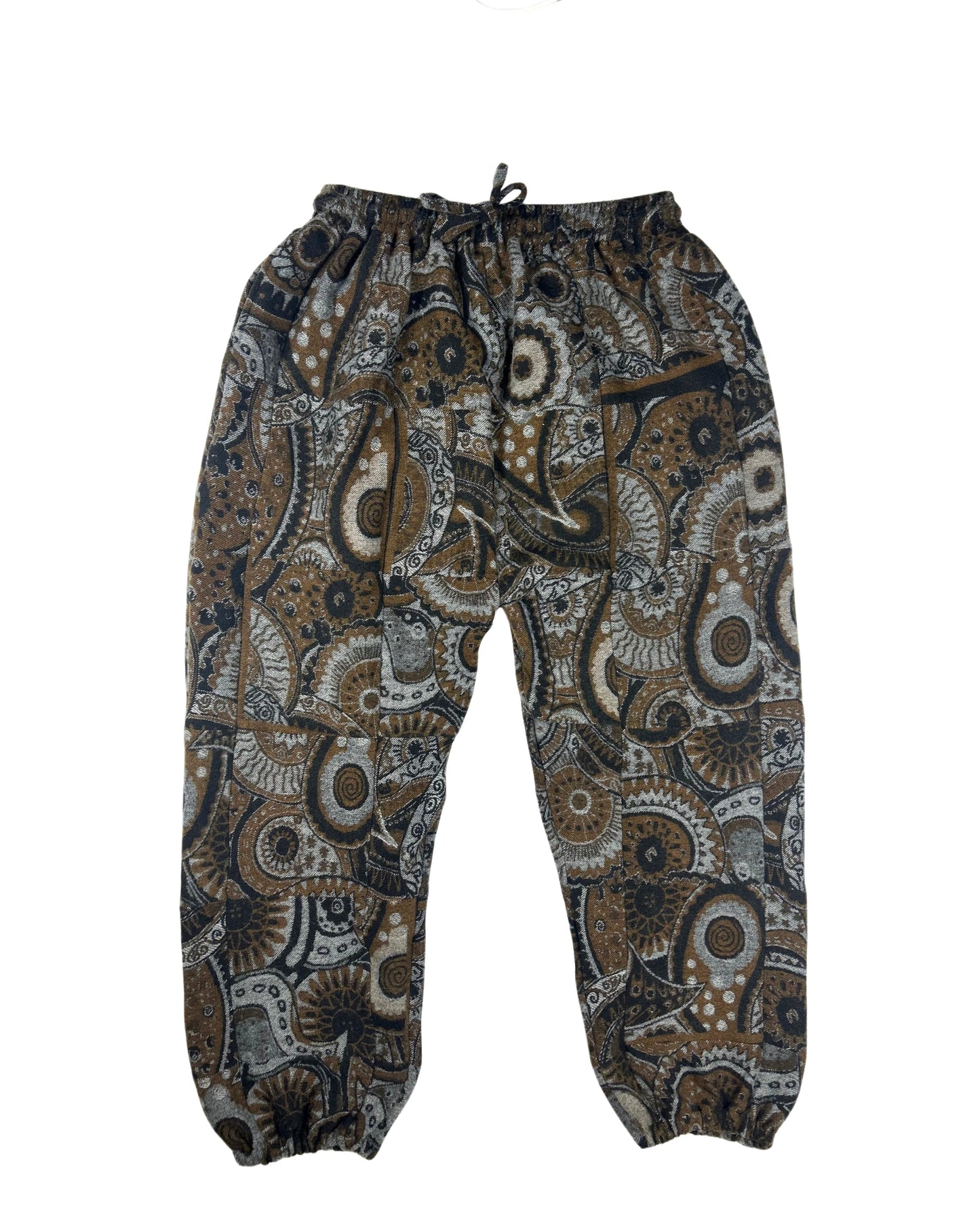 Patchwork Harem Pants