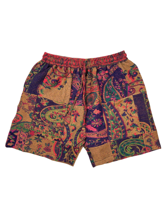 Patchwork Shorts