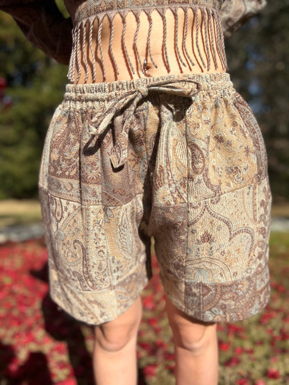 Patchwork Shorts