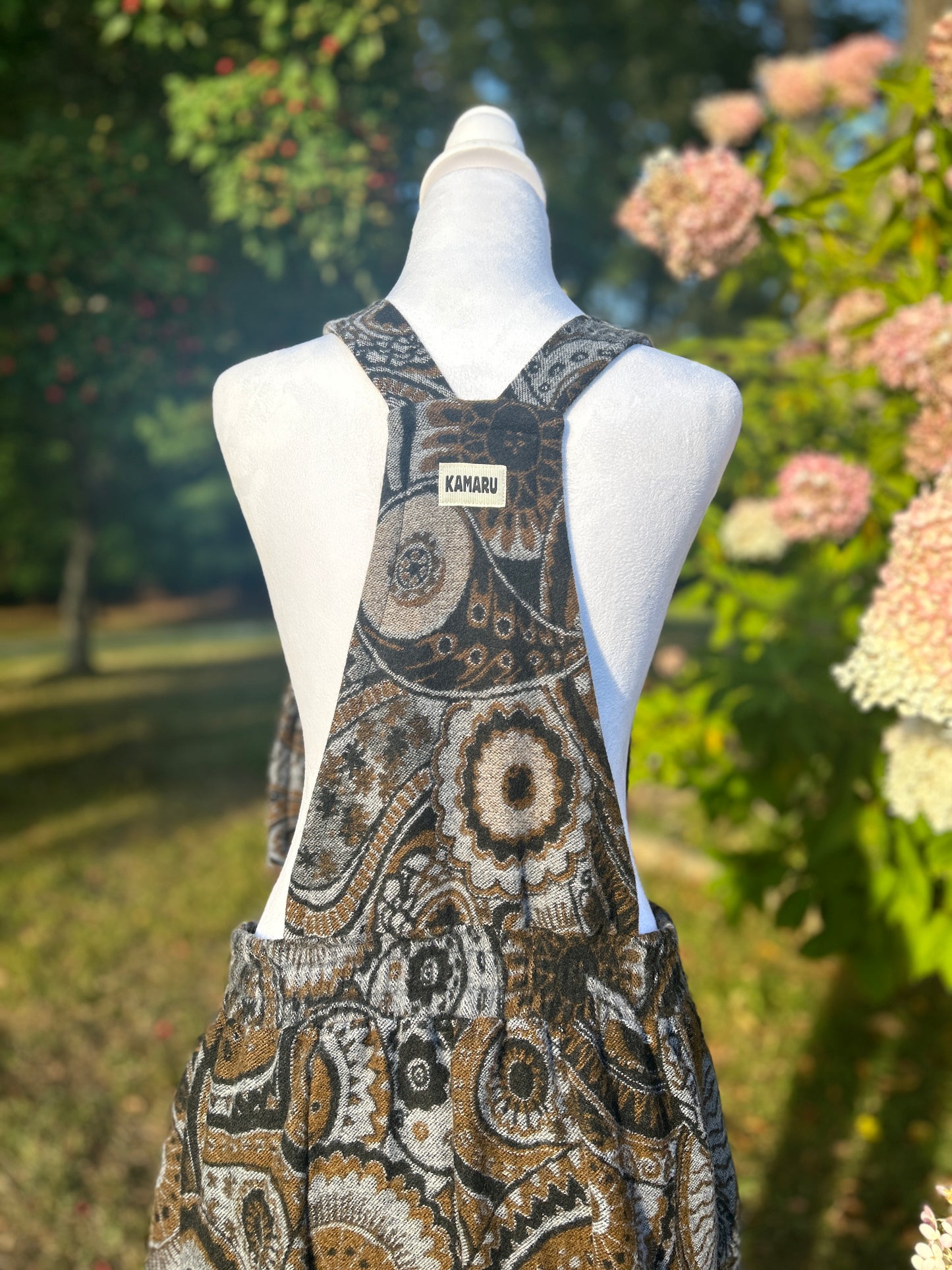 Patchwork Overalls