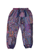 Patchwork Harem Pants