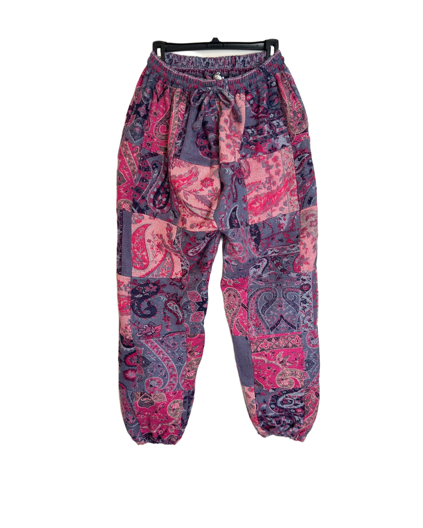 Patchwork Harem Pants