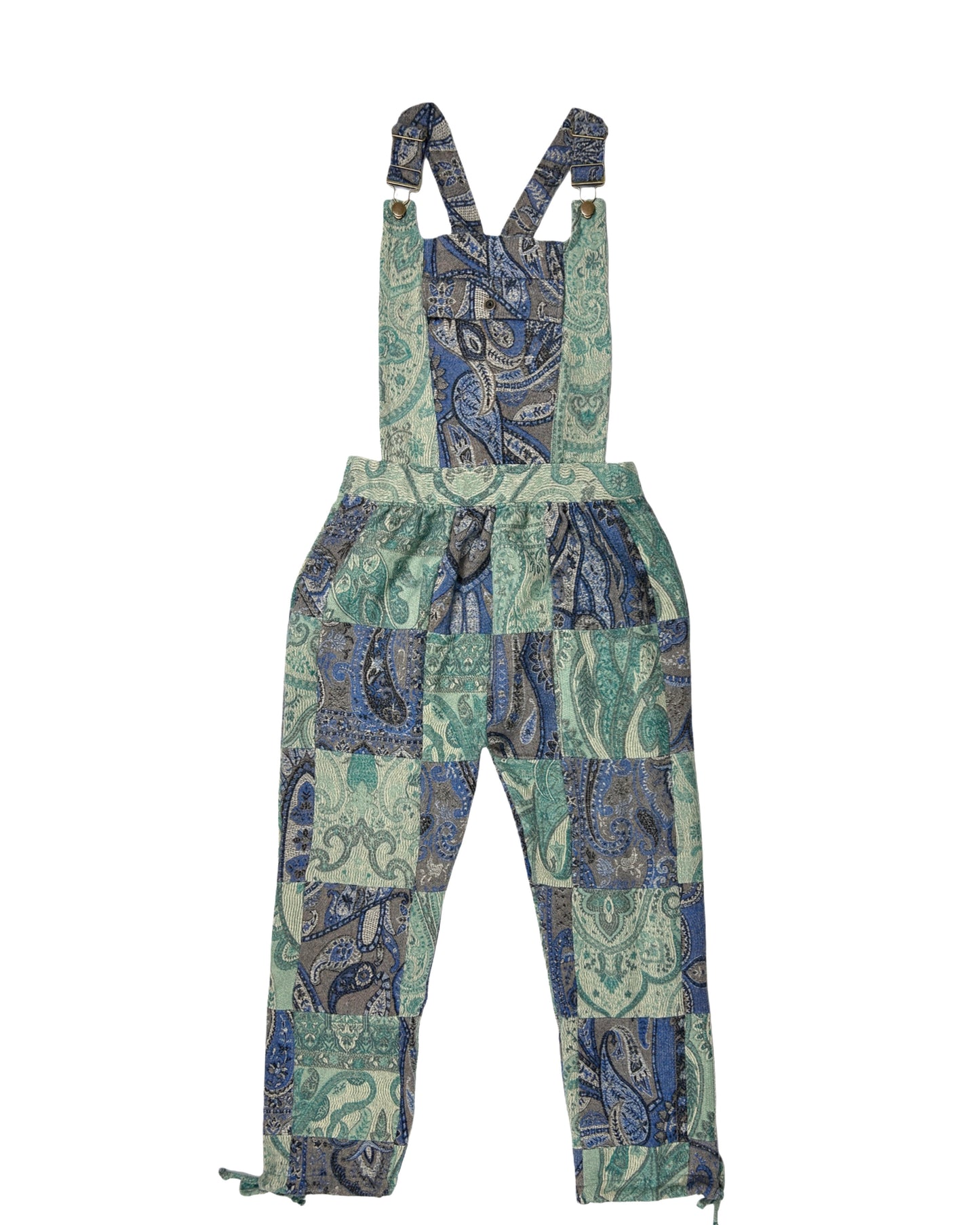 Patchwork Overalls